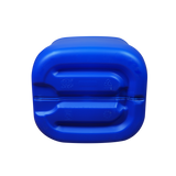High cleanliness rating: outer layer blue, inner layer white; 25-liter stackable bucket resistant to acids, alkalis, and corrosion; 25L chemical plastic bucket.