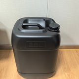 New HDPE double-layered bucket: inner layer white, outer layer blue; capacity 25L; made of chemical-grade plastic; stackable; resistant to acids, alkalis, and corrosion.