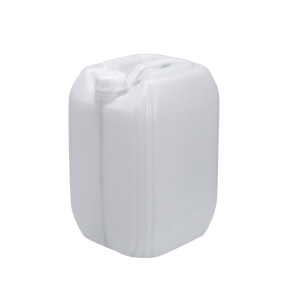 25L chemical plastic double-layer drum with reinforcing ribs, made of food-grade HDPE that is acid/alkali resistant and prevents discoloration