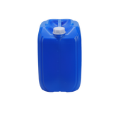 25L chemical plastic double-layer drum with reinforcing ribs, made of food-grade HDPE that is acid/alkali resistant and prevents discoloration