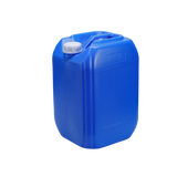 25L chemical plastic double-layer drum with reinforcing ribs, made of food-grade HDPE that is acid/alkali resistant and prevents discoloration