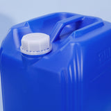 25L chemical plastic double-layer drum with reinforcing ribs, made of food-grade HDPE that is acid/alkali resistant and prevents discoloration