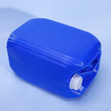 25L chemical plastic double-layer drum with reinforcing ribs, made of food-grade HDPE that is acid/alkali resistant and prevents discoloration